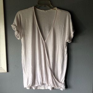 Medium Maurice’s white wrap front top